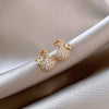Money bag earrings