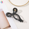 11cm bow-dark gray / qiyue factory direct sales