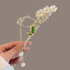 G35 green leaf three flower tassel