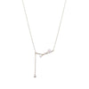 Cross pearl necklace