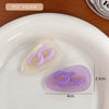 2# letter hair clip set