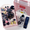 Navy blue suitcase (set of 18)