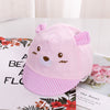 Bear cloth hat pink