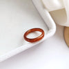 A brown ring