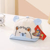 Happy bear - blue / reference 6-20 months (46-48cm hat circumference can be adjusted)