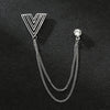 Silver big v