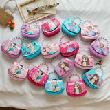 Girls' bags Korean version of children's bags wholesale ice and snow Messenger cartoon girl baby portable oblique coin purse