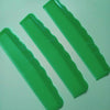 Three-color half-moon green