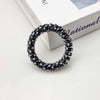 Black and white telephone line - black peach heart