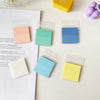If you want to write on the surface of the sticky note, please use a ballpoint pen to write