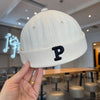 P melon cap white / 1 to 3 years old 47 to 50 cm