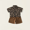 Short sleeve shirt set / 90cm