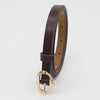 Brown (1.3 wide heart-shaped gold buckle yp) / 105cm long