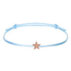 Sky blue-rose gold