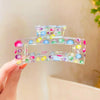 Colored thread ball transparent rectangular gripper