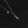 Dark bunny necklace