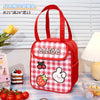 Red plaid strawberry rabbit