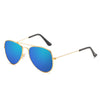 Gold frame green mercury