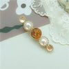 Big and small beads brown
