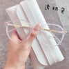 Transparent white / blu-ray film