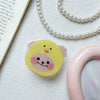 Transparent bracket-yellow chicken bear head