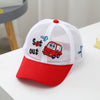 Red set car mesh cap / adjustable hat circumference (49-53cm)