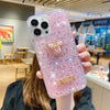 High shiny sequins - diamond mickey - pink / iphone 7/8/se 2020