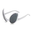 Silver frame gray film