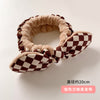 Brown square headband