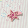 Light pink star / hairpin