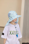 Klein blue / recommended for 3-10 years old + windproof rope + whistle