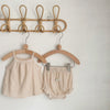 Vermicelli small lace pattern camisole + shorts / 66cm