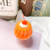 Macaron jelly stand-orange