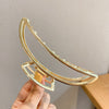22# large crescent crossing gold (separate opp bag packaging)