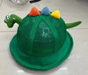 Dinosaur net green 1-4 years old (head circumference 46-50cm) / adjustable