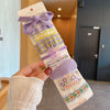 Bow purple hair clip