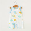 003 sleeveless romper [leaf] / 66