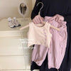 Vest + overalls suit / 90