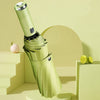 10 bone rotating flashlight - milk tea green