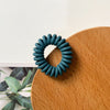 07 lake blue frosted hair ring