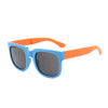 Blue frame orange legs