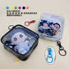 Bag + blue buckle + ball / small white 12*4.5*11cm