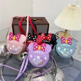 New children's messenger bag cross-border cute little girl bag fashion mini small round bag baby shoulder coin purse