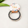 2 pack floral telephone cords-black+white