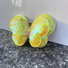 6#sequin butterfly accessories-yellow semi-finished product