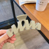 N letter gray green