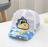 Blue side letter dinosaur / adjustable hat circumference (49-53cm)