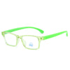 Transparent green frame green legs