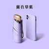 Aluminum alloy umbrella frame flat 50% off ordinary vinyl fabric purple