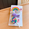 16#purple hairpin 3-piece set (with card)